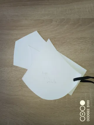 Moldes de bañador Tanga Delantera y Posterior