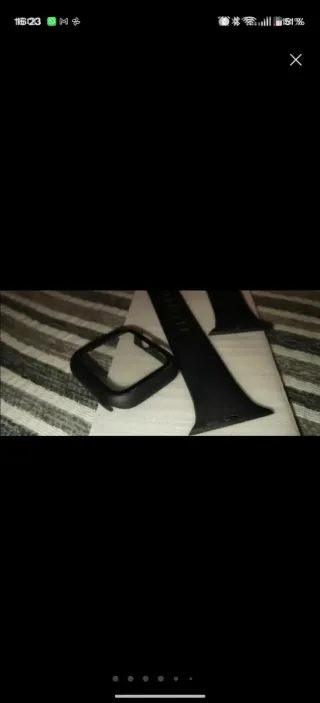 Apple Watch SE 44mm Oro y Negro