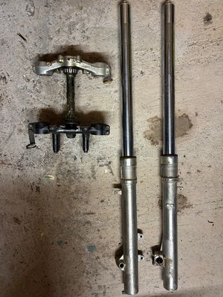 Forcelle e cannotto Suzuki DR350