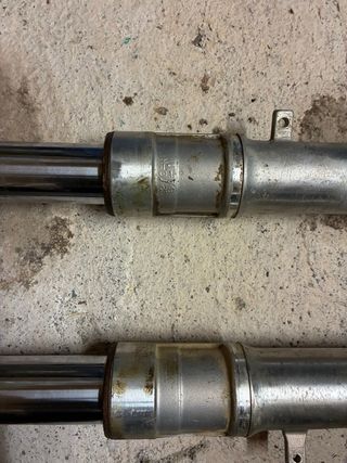 Forcelle e cannotto Suzuki DR350