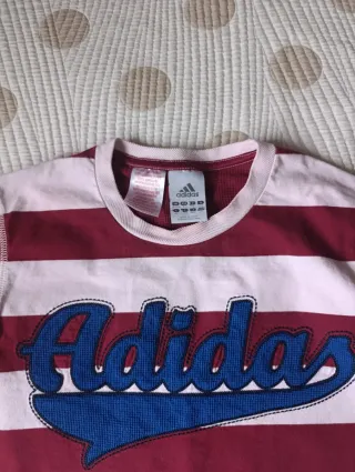 Sudadera Adidas rayas mujer