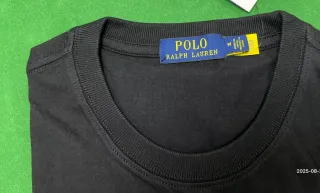 Maglietta Polo Ralph Lauren nera
