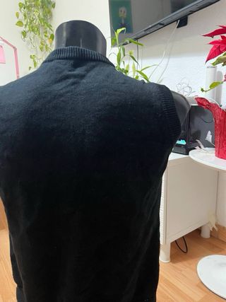 Chaleco Versace Jeans Couture Blanco y Negro