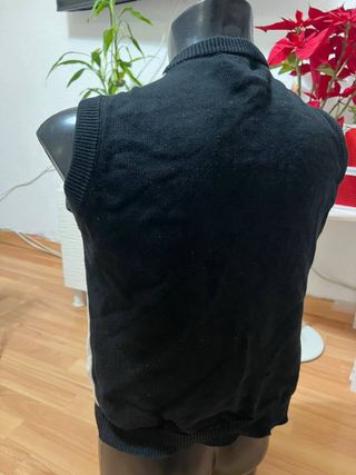 Chaleco Versace Jeans Couture Blanco y Negro