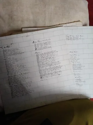 Pink Floyd The Wall Vinilo Original 1979