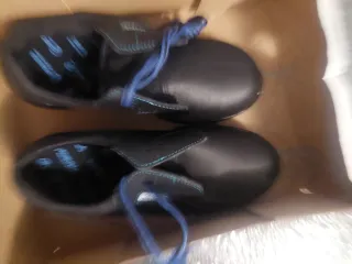 Zapatillas de seguridad Robusta negras y azules