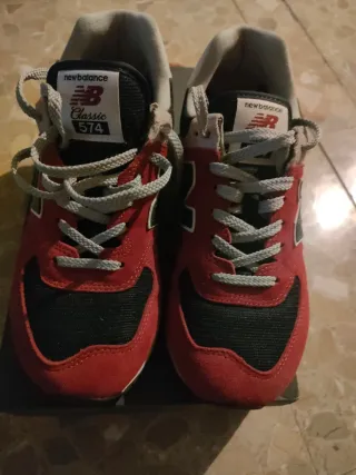 Zapatillas New Balance Unisex burdeos/azul marino