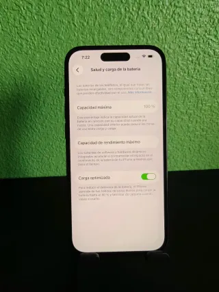 iPhone 14 Pro 256GB Negro Impecable+Factura