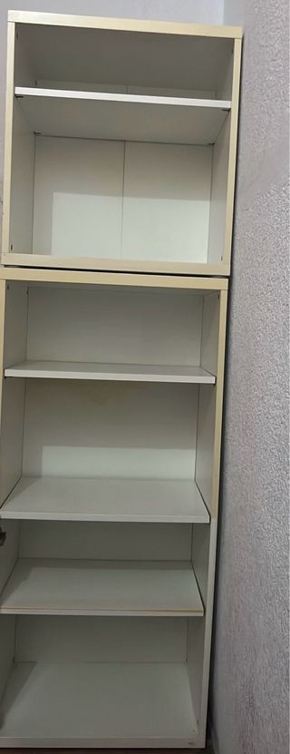 Mueble TV aparador armario blanco/beige