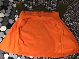 Chaqueta Sathy Txorix verde y naranja Talla M