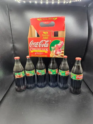 Coca Cola Natale 2000 Christmas Pack 6 Bottiglie