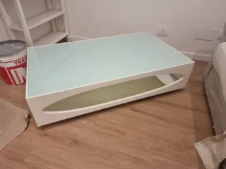 Tavolino da salotto bianco