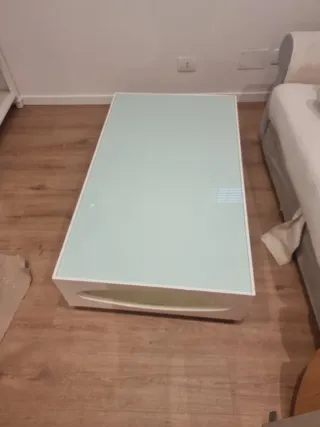 Tavolino da salotto bianco