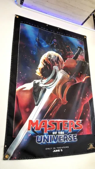 Bandera XXL Masters of the Universe 2026 poster