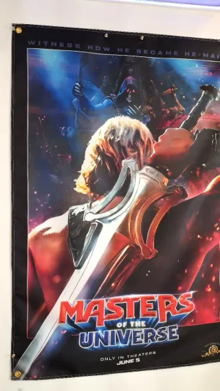 Bandera XXL Masters of the Universe 2026 poster