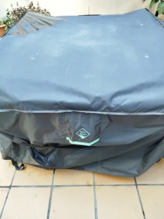 Mesa de jardín de madera