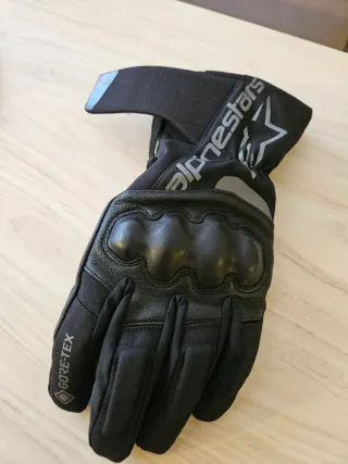 Guantes Alpinestars WT-4 Gore-Tex Negros