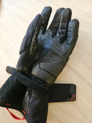 Guantes Alpinestars WT-4 Gore-Tex Negros