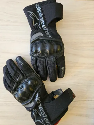 Guantes Alpinestars WT-4 Gore-Tex Negros