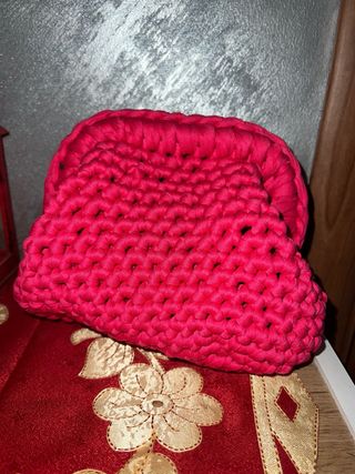 Set tre borse uncinetto fatte a mano+una gratis