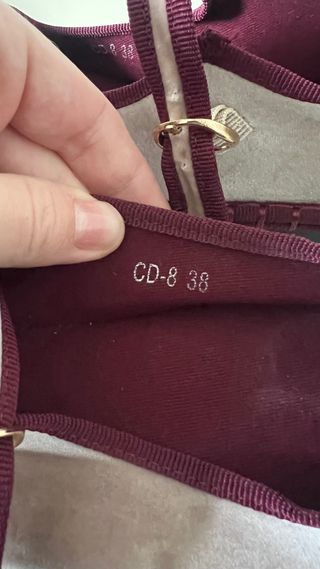 Manoletinas terciopelo frambuesa T.38