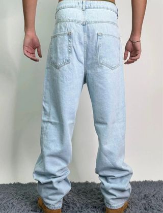 Jeans baggy azzurri taglia 50 IT