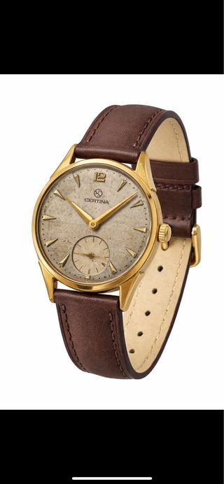 Reloj Certina Vintage Marrón