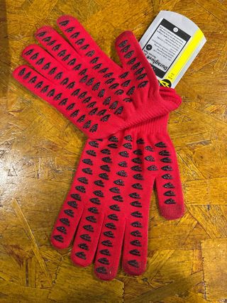 Luvas DeCor DeFeet DuraGlove ET Vermelhas