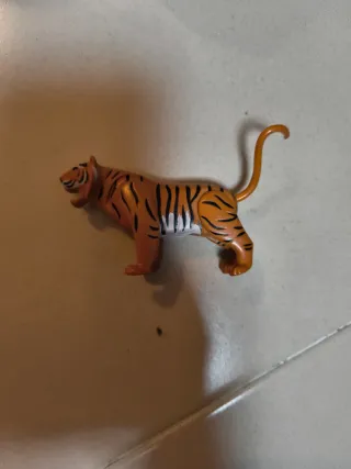 Playmobil Tigre Naranja con Rayas Negras