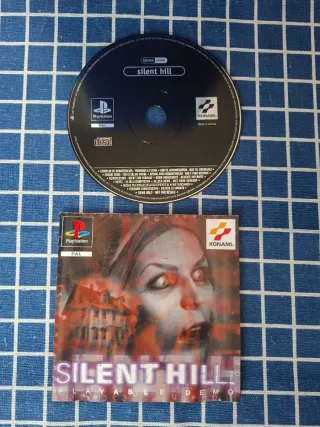 PS1 DEMO SILENT HILL + LOCANDINA ORIGINALE
