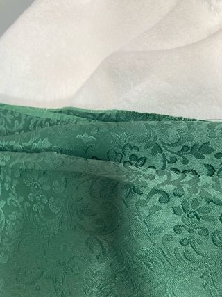 Mantón Fallera Rojo y Blanco