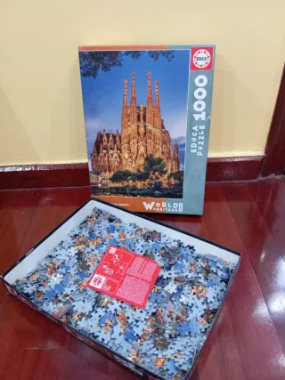 Puzzle 1000 piezas Sagrada Familia Educa