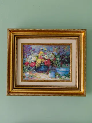 Coppia di quadri decorativi