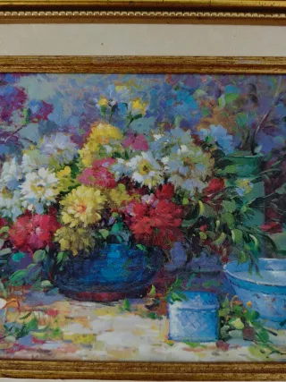 Coppia di quadri decorativi