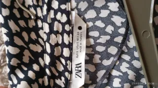 Camisa estampada preto e branco