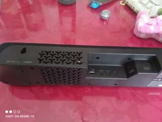 Barra Sonido Yamaha con Subwoofer Negro