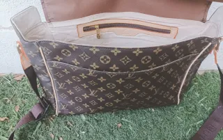 Borsa Louis Vuitton Marrone e Oro