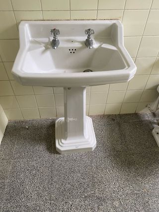 Piezas baño antiguas cerámica