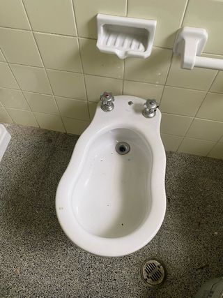 Piezas baño antiguas cerámica