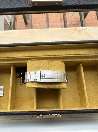 Reloj Rolex Submariner Negro/Plateado