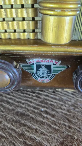 Radio Antigua KLARMAX P-511 Vintage Años 50
