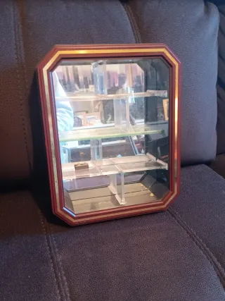 Vitrina Coleccionista Madera y Cristal