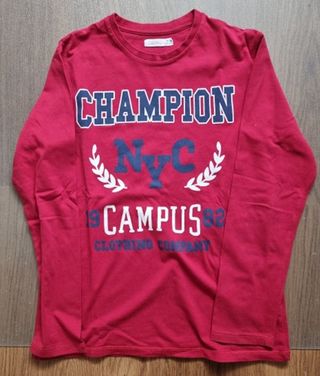 Camisetas negra y rojas de niño