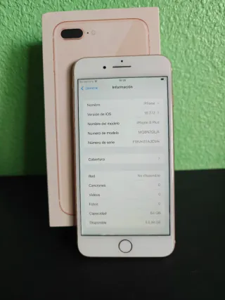 iPhone 8 Plus 64GB Oro Rosa