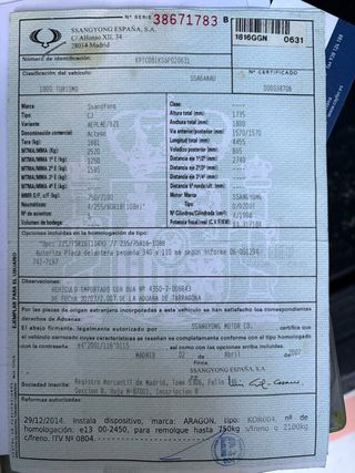 SsangYong Actyon 2007