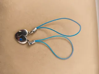 Llavero móvil corazón