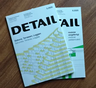 Revistas DETAIL de arquitectura, mayo y junio 2020