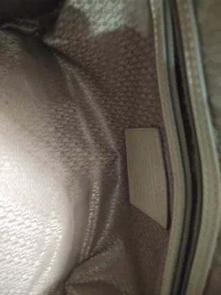 Bolso Piel Tous Beige/Blanco