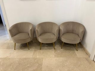 6 UDS.Butaca/Sillón LANGA, de la marca SKLUM.