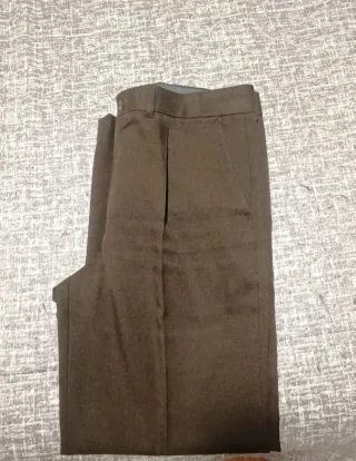 Pantalón de vestir hombre talla 44 marrón